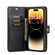 iPhone 14 Pro DG.MING Crazy Horse Texture Detachable Magnetic Leather Case - Black