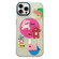 iPhone 14 Pro Double-Layer Frosted IMD MagSafe Phone Case - Animals