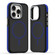 iPhone 14 Pro Dual-Color Skin Feel MagSafe Phone Case - Black Blue