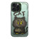 iPhone 14 Pro Electroplated Lens Ring Cartoon Animal Phone Case - Cat