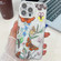 iPhone 14 Pro Electroplating Flowers Plants Texture TPU Phone Case - Butterfly Love Flower FL17