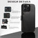 iPhone 14 Pro ESEBLE E1 Nappa Texture MagSafe Holder Leather Phone Case - Black