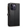 iPhone 14 Pro ESEBLE Star Series Lanyard Zipper Wallet RFID Leather Case - Black