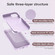 iPhone 14 Pro Fine Hole Pure Color Liquid Silicone MagSafe Phone Case - Lilac