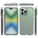 iPhone 14 Pro Full Body Shockproof Clear Gradient Phone Case - Red