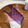 iPhone 14 Pro Glitter Powder Transparent TPU Phone Case - Purple