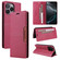 iPhone 14 Pro GQUTROBE G01 RFID Anti-theft Leather Phone Case - Red