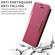 iPhone 14 Pro GQUTROBE G01 RFID Anti-theft Leather Phone Case - Red