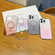 iPhone 14 Pro Gradient Transparent PC MagSafe Phone Case - Gradient Pink