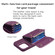 iPhone 14 Pro Horizontal Wallet Rhombic Leather Phone Case - Dark Purple