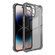 iPhone 14 Pro imak Shockproof Airbag TPU Phone Case - Transparent Black
