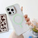 iPhone 14 Pro J2 High Transparent MagSafe Magnetic Frame Holder Phone Case - Matcha Green