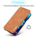 iPhone 14 Pro LC.IMEEKE Hon Ancient Series Flip Leather Phone Case - Brown