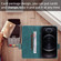 iPhone 14 Pro Magnetic Clasp Leather Phone Case - Green