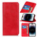 iPhone 14 Pro Magnetic Crazy Horse Texture Horizontal Flip Leather Phone Case - Red