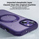 iPhone 14 Pro MagSafe Holder PC Hybrid TPU Phone Case - Matte Purple