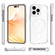 iPhone 14 Pro Magsafe Magnetic Acrylic Shockproof Phone Case - Transparent White