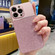 iPhone 14 Pro Magsafe Magnetic Metallic Glitter Powder Shockproof Phone Case - Pink