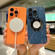 iPhone 14 Pro Marble Pattern MagSafe PC Phone Case - Orange