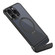 iPhone 14 Pro Metal Scissor Design Aroma MagSafe Ring Holder Phone Case - Black