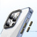 iPhone 14 Pro MG Series Crystal Clear Glass Phone Case - Blue