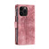 iPhone 14 Pro Multi-Card Totem Zipper Leather Phone Case - Pink