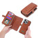 iPhone 14 Pro Multi-functional Zipper Wallet Leather Phone Case - Brown