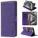 iPhone 14 Pro N.BEKUS CSJ-P1 Solid Color Leather Phone Case - Purple