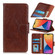 iPhone 14 Pro Nappa Texture Leather Case - Brown