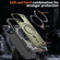 iPhone 14 Pro PC Hybrid TPU Armor MagSafe Ring Holder Phone Case - Olive Green