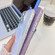 iPhone 14 Pro Plating Texture MagSafe TPU Phone Case with Glitter Lens Film - Purple Tinfoil Texture