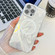 iPhone 14 Pro Plating Texture MagSafe TPU Phone Case with Glitter Lens Film - White Feather Yarn