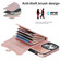 iPhone 14 Pro RFID Card Slot Phone Case with Long Lanyard - Rose Gold