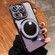iPhone 14 Pro Rhinestone Mirror Glitter MagSafe TPU Phone Case - Night Purple