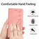 iPhone 14 Pro Seven Butterflies Embossed Leather Phone Case - Pink