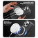 iPhone 14 Pro Shield Multi-functional MagSafe Card Bag Phone Case - Black