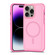 iPhone 14 Pro Shockproof MagSafe Armor PC Hybrid TPU Phone Case - Purple Pink