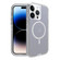 iPhone 14 Pro Shockproof MagSafe Magnetic Phone Case - Transparent Grey