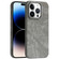 iPhone 14 Pro Skin Feel Denim Leather MagSafe Phone Case - Grey