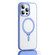iPhone 14 Pro Skin Feel MagSafe Shockproof Protective Phone Case with Holder - Light Blue