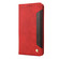 iPhone 14 Pro Skin Feel Splicing Leather Phone Case - Red
