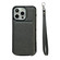 iPhone 14 Pro Solid Color Zipper 11-Card Slots Bag Phone Case with Lanyard - Grey
