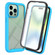 iPhone 14 Pro Starry Sky Full Body Hybrid Shockproof Phone Case - Sky Blue