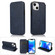 iPhone 14 Pro Strong Magnetic Closure PU + TPU Leather Phone Case - Blue