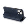 iPhone 14 Pro Strong Magnetic Closure PU + TPU Leather Phone Case - Blue