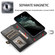 iPhone 14 Pro Strong Magnetic Detachable Leather Case - Black