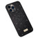 iPhone 14 Pro SULADA PC+TPU Leather Glitter Phone Case - Black