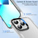 iPhone 14 Pro Transparent Armor Phone Case - Red