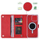 iPhone 14 Pro ViLi GHB-C Series RFID MagSafe Magnetic Flip Leather Phone Case - Red