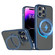 iPhone 14 Pro Wing Series MagSafe Magnetic Ring Holder Phone Case - Blue